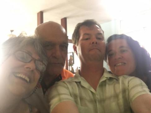 Cuban host family